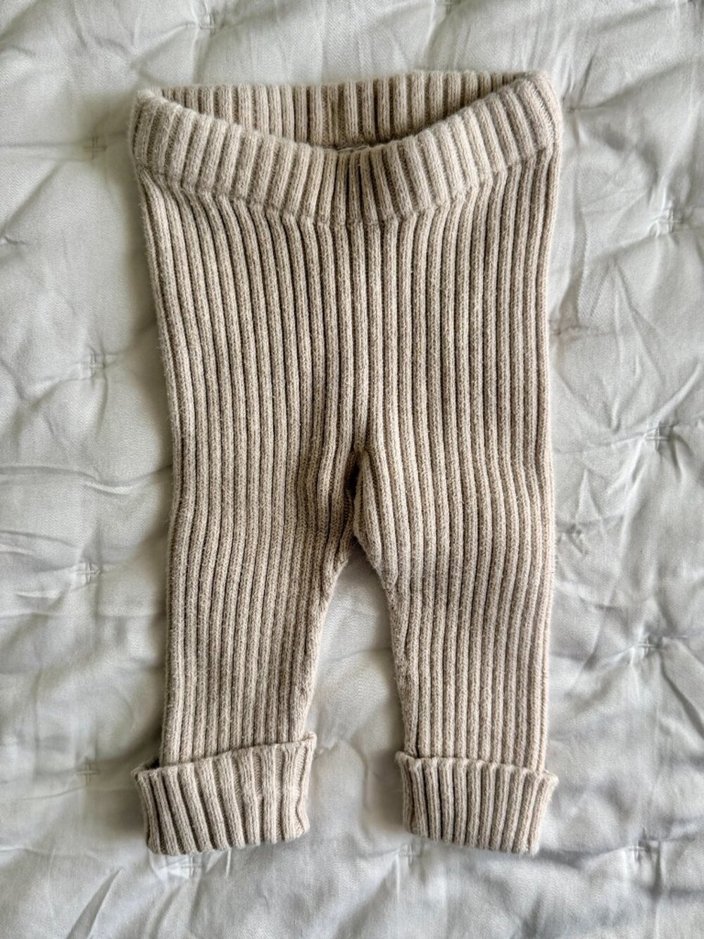 Hanna Andersson 0-3 Sweaterknit Leggings